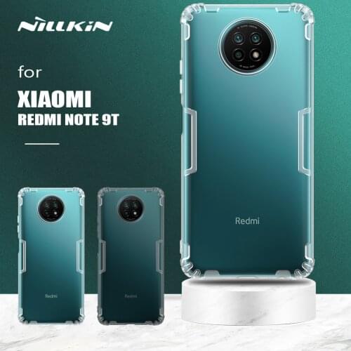 Nillkin for Xiaomi Redmi Note 9T 5G Case TPU Silicone Clear Back Cover Protective Phone Case for Xiaomi Redmi Note 9T 5G Case