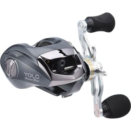 HiUmi 11BB 6.3:1 Low Profile Baitcasting Reel Left/Right Hand Water Drop Wheel