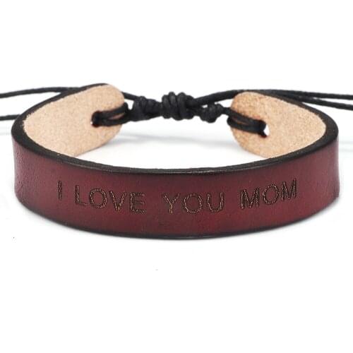 WWLB 2019 New Hot 100% Hand-Woven Fashion Jewelry Leather Braided Rope Wristband Wrap Brown Men Bracelets & Bangles For Women