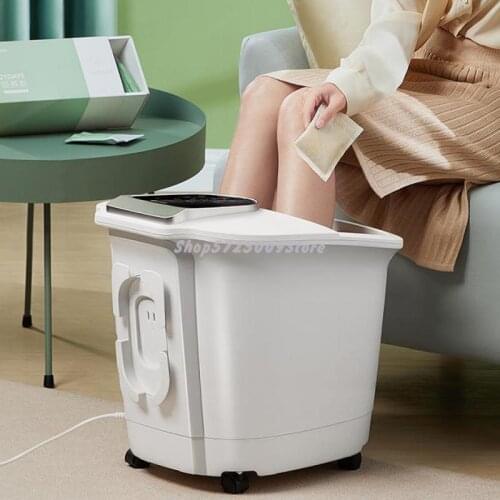 Full Automatic Foot Bath Foot Bucket Foot Basin Heating Fast Constant Temperature Electric Massage Family Leg