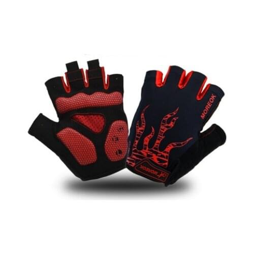 Antiskid Cycling Gloves MTB Bike Half Finger Gloves Short Finger Sports Gloves