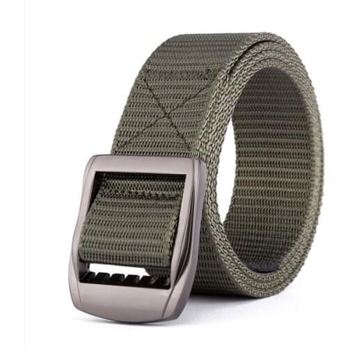 Hot Sale Unisex Casual All-match Belt Double Stepless Adjustment Canvas Belt Quick-drying Pants Belt Solid Color Pants Belt New