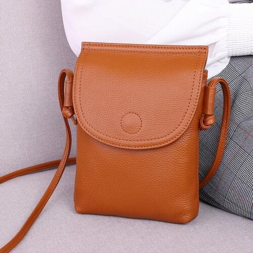Luxury Genuine Leather Fashion Shoulder Crossbody bags for women Messenger Bag Party Purse Female Phone Pouch Womens Handbags