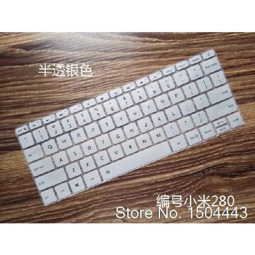For Xiao Mi Notebook Air 12 12.5 inch Silicone Keyboard Protector Cover Skin For Xiaomi Air 12/12.5 2017