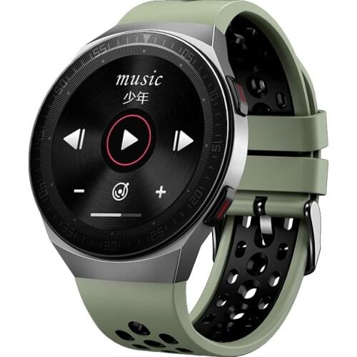 STrollAR MT3 Smart Watch Men 8G Memory Music Answer Call Smartwatch Full Touch Screen Recording Male Bracelet For IOS Android