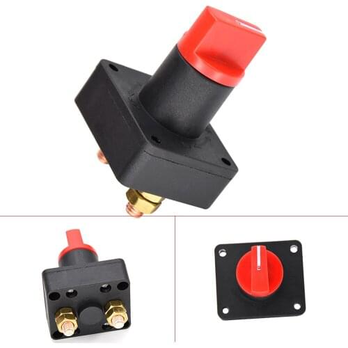 Battery Disconnect Switch Battery Isolator Master Switches Power Cut Off Switch for Marine Boat Car Vehicles