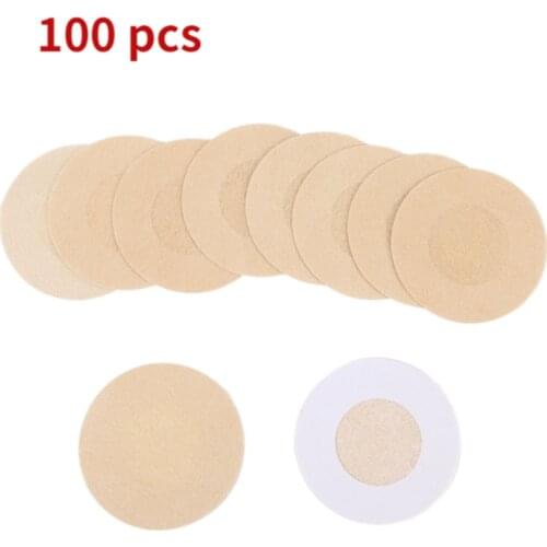 100pcs Womens Invisible Breast Lift Tape on Bra Nipple Stickers Chest Stickers Bra One Time Nipple Covers Accessories Wholesale