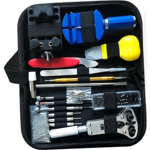 144/147/149/151/153pcs Watchmakers Tools Back Case Opener Link Remover Spring Bar Tool Watch Repair Tool Kit