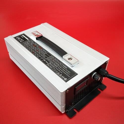 1500W Charger 48V 25A 8S Maintence-free Lead Acid Battery Charger 58.8V 25A Golf cart Charger
