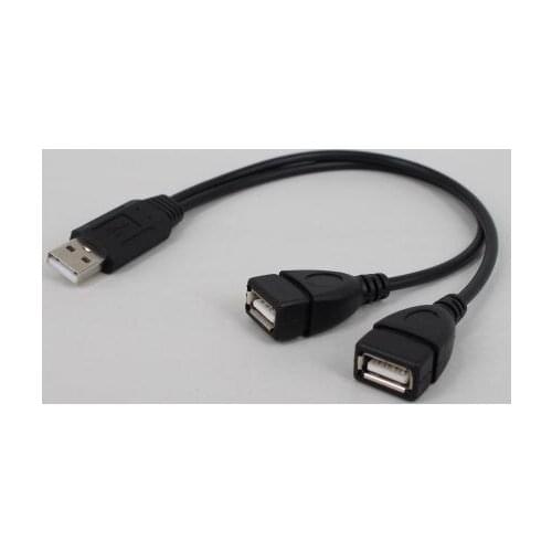 2016 NEW 2 IN 1 MICRO USB HUB MALE TO FEMALE AND DOUBLE USB 2.0 HOST OTG ADAPTER CABLE FOR SAMSUNG GALAXY S3 S4 S5 NOTE 2