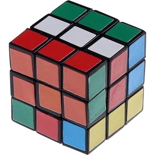 3x3x3 Magic Cube Relieve Stress Easy Turning Smooth Puzzle Educational Cube Toy