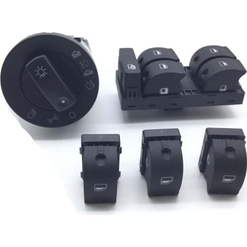 8E0941531A For AUDI A4 S4 B6 B7 Quattro Headlight Control Master Single Window Switch 8E0959851 / 8E0959855 - New