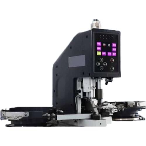 Automatic Button Punching Machine Industrial Snap Button Rivet Button Computer Punching Button Intelligent Buttonhole Punching