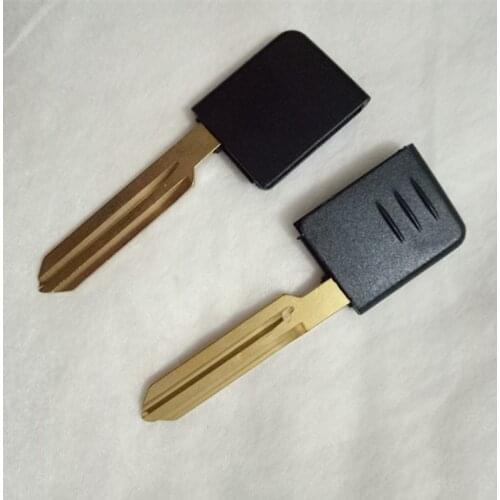DAKATU Emergency Smart Small Remote Key Blade Fit For Nissan Teana Qashqai Livina Tiida Smart Insert Uncut NSN14 Key Blade