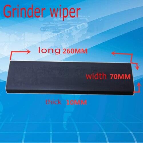 Grinding Machine Parts, Surface Grinder Wiper Plate, Wear-resistant and Oil-resistant Rubber