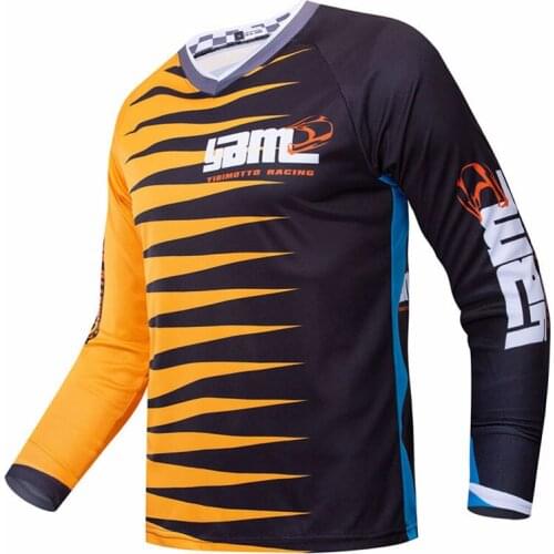YBM Mountain Bike Jersey Long sleeve new cycling ciclismo motocross racing off road MX DH Motocross jersey 22