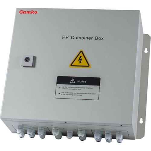 Gamko energy top brand solar pv combiner box for solar system use