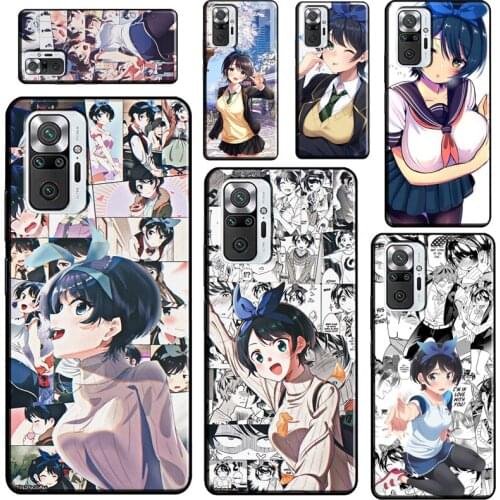 Kanojo okarishimasu Soft Case For Xiaomi Redmi Note 10 8 9 Pro 8T 9S Phone Cover For Redmi 9 9A 9C 9T 8A K40