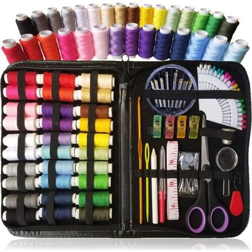 Sewing Kits DIY Multi-function Sewing Box Set for Hand Quilting Stitching Embroidery Thread Sewing Accessories Sewing Kits