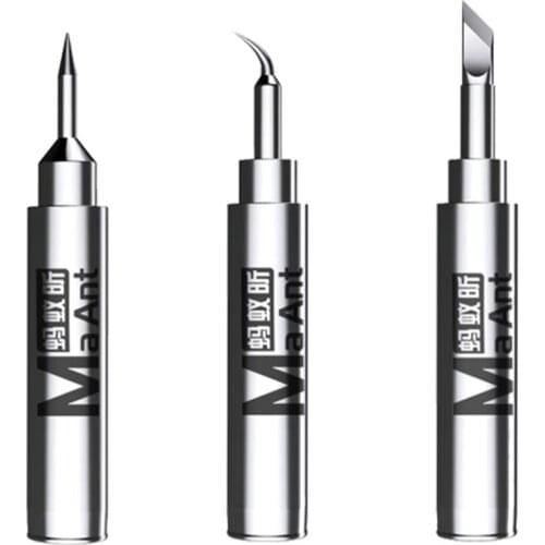 MA-Ant Soldering Iron Tips 900M-I IS SK Solder Tip Tool for 936 Rework Station Soldering Bit Set Welding Tips repair tool