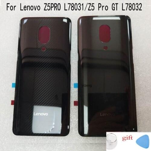 Original Housing Rear Door Case For Lenovo Z5PRO L78031 / Z5 Pro GT L78032 Battery Back Cover with Adhesive