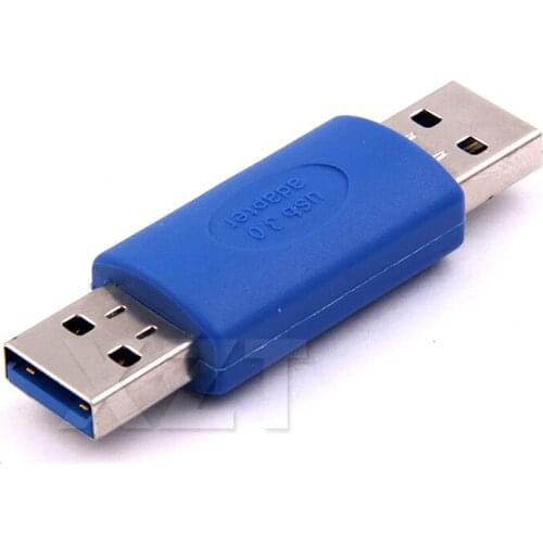 AT USB 3.0 A Male to A Male Adapter USB3.0 Extender Converter AM to AM Coupler Connector high speed