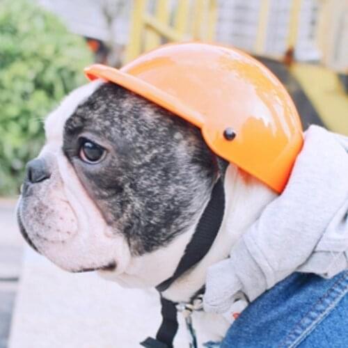 Pet dog Cat Helmet Hat Cap Dog Cat Costume Accessory Pet Supplies motorcycle ABS Plastic dog toy Helmet cap sunglasses