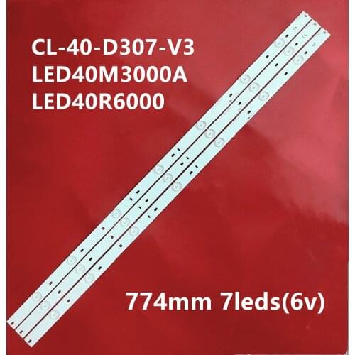 CL-40-D307-V3 LED BACKLIGHT STRIP For 40"TPV TPT400LA-HM06 40PFL5708/F7 40PFL3188 40pfg4109 40phg4109 40PFT4109/60 40PFL3088H