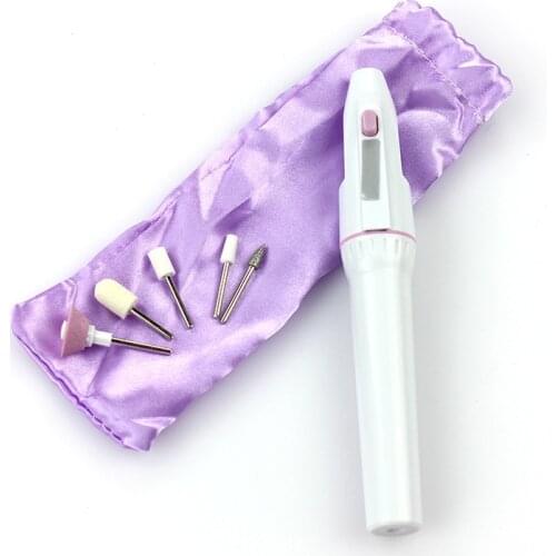 Nail Art Care Electric Manicure Toenail Nail Drill Nail File Tool For Nail Gel Polish 5 Bits set