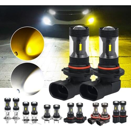 High Lumen Super Bright 2pcs H1/H3/H7/H11/H8 36W Car LED Headlight Bulb Ultra CSP Chip Автомобильные лампы Front Fog Lamp