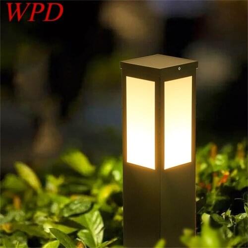 WPD Solar Lawn Light Outdoor LED Waterproof Modern Garden Lamp Home Decorative For Villa Duplex Park
