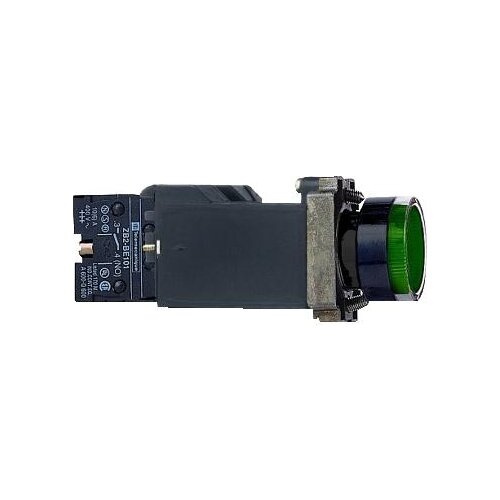 XB2BW with light button XB2BW33M1C XB2BW33M1 = ZB2BWM31C + ZB2BW33C