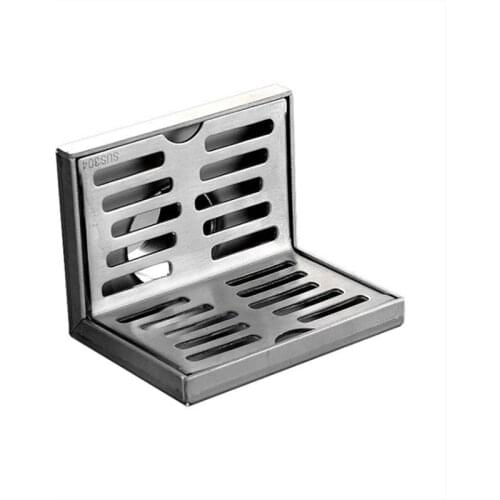 1pc High Quality SUS304 Stainless Steel Floor Drain Deodorization Type Side Row Shower Floor Drain