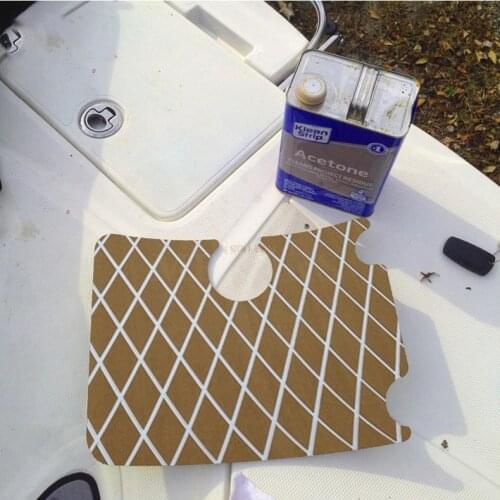 1900*700*6mm Marine Decking Material EVA Boat Self-Adhesive Foam Flooring Anti-UV Non-slip mat for RV yacht swimming pool floor