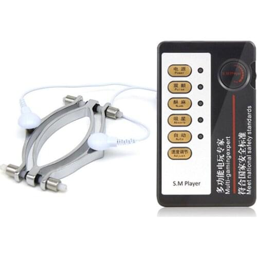 2020 New XY2901 Special Clip Electro Shock Sex Toys For Wemen Medical Themed Toys Electric Shock Host Tens Adult Game