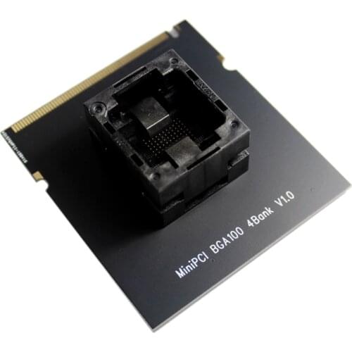 BGA100 adapter MiniPCI is fully compatible with pc-3000 Flash
