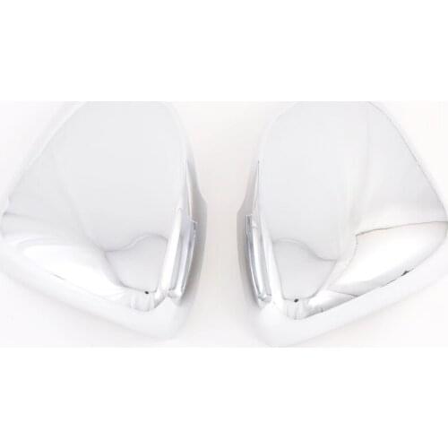 For Fiat Cronos 2018 2019 2020 2021 ABS Chrome Side Door Rearview Mirror Cover Trim Door Mirrors Frame Covers Car Accessories