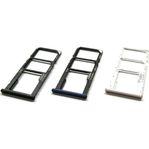 For Honor 7C/Huawei Y7 2018/Y7 Prime 2018/Enjoy 8 Black/Blue/Gold Color SIM Card Tray Holder