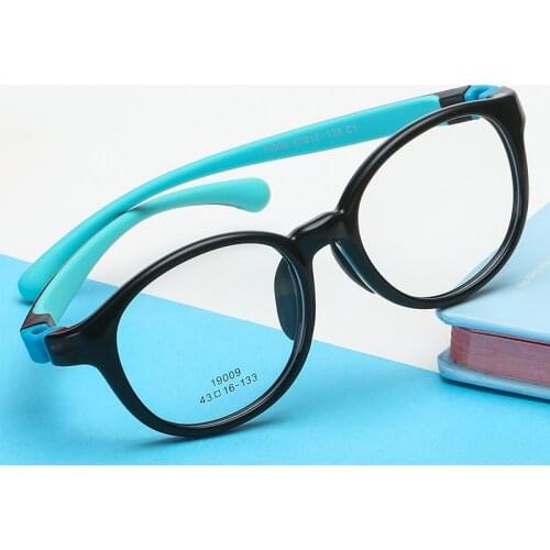 Childrens Silicone Glasses Frame New Light and Comfortable Optical Frames Men Women with Astigmatism Amblyopia