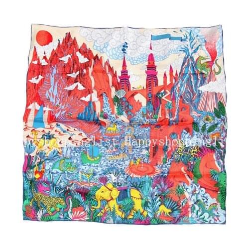 ELEGANT HANDMADE BRAND 100% 14mmTwill Silk Scarf TWIC-80194