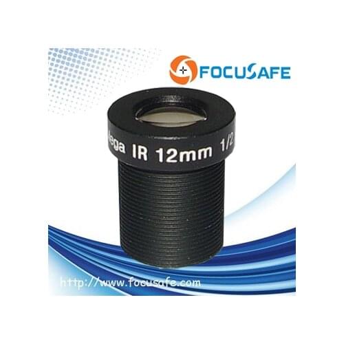 Focusafe 3 Megapixel Board Lens 12mm Standard Zoom Board Lens 28.8degree Security CCTV Camera Lens with 1/2.5"