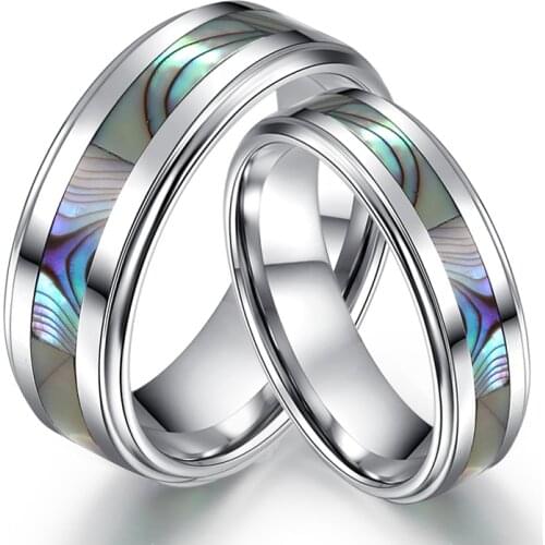 Free Shippiong and free letters 8MM/6MM Tungsten Carbide couple Ring, Wedding/Engagement Bands ring,couple weeding ring