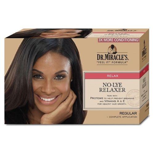 Dr Miracles New Growth No Lye Relaxer Kit Regular