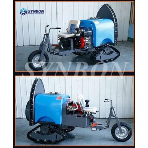 New Factory disinfection sprayer farm sprayer self-propelled triangle crawler garden agricultural sprayer orchard sprayer