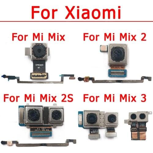 Original Rear Front Camera For Xiaomi Mi Mix 2 2S 3 Mix2 Mix2S Mix3 Frontal Small Selfie Back Backside Camera Module Spare Parts