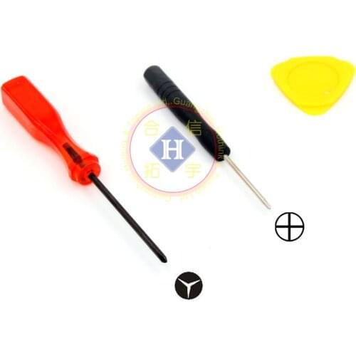 HOTHINK Y + Phillips screwdriver with Pry opening tool For WII remote controller / GBM / DS Lite / 3DS