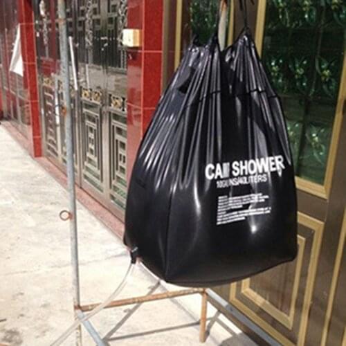 40 Litre Solar Camp Shower Bag Outdoor Natural Heated Water Bag Portable