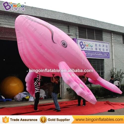 Personalized 7 meters long giant inflatable whale / inflatable sexy whale / 23 feet length whale inflatables toy