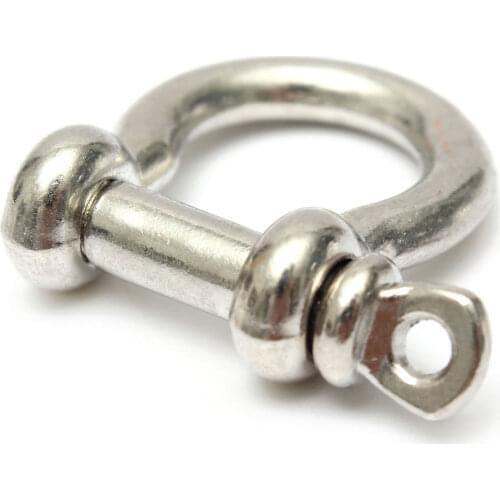 1 pcs O-Shaped Stainless Steel Shackle Buckle For Paracord Survival Bracelet