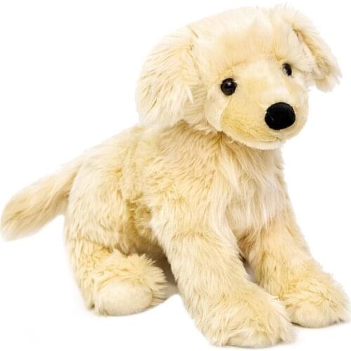 High Quality Cute Simulation Golden Retriever Plush Toys Animal Stuffed Toys Children Toys Gifts Home Decoration